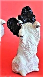 SITTIN PRETTY ...185/250  Quality Purebred Dog Figurines by  Nancy Miller Pinke 